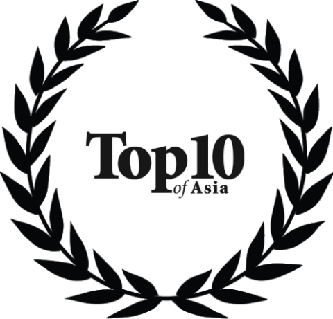 수상 내역 - 탑탠 오브 아시아(Top 10 of Asia)